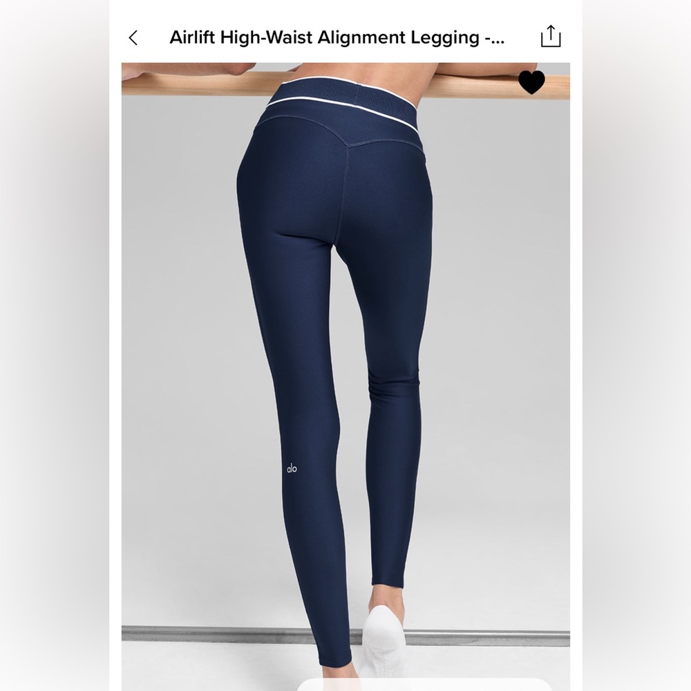 ALO Yoga Airlift High Waist Alignment Leggings XS - Picture 4 of 4